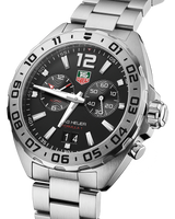 Tag Heuer Formula 1 Black Dial Silver Steel Strap Watch for Men - WAZ111A.BA0875 Buy Now By Tag Heuer