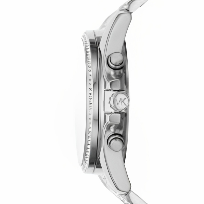 Michael Kors Whitney Chronograph Crystals Silver Dial Silver Steel Strap Watch For Women - MK6728 Buy Now By Michael Kors