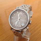 Fossil Boyfriend Chronograph Brown Dial Silver Steel Strap Watch for Women - ES3747 Buy Now By Fossil