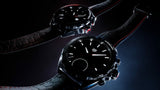Shop Tag Heuer Formula 1 Mario Kart Chronograph Black Dial Black Leather Strap Watch for Men - CAZ201E.FC6517 in USA