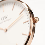 Daniel Wellington Classic Cambridge White Dial Two Tone NATO Strap Watch For Men - DW00100003 Buy Now By Daniel Wellington