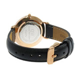 Daniel Wellington Petite Sheffield White Dial Black Leather Strap Watch For Women - DW00100174 Buy Now By Daniel Wellington