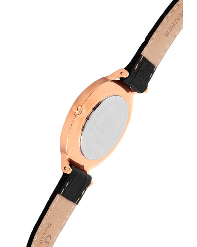 Daniel Wellington Classic Petite Reading White Dial Black Leather Strap Watch For Women - DW00100229 Buy Now By Daniel Wellington
