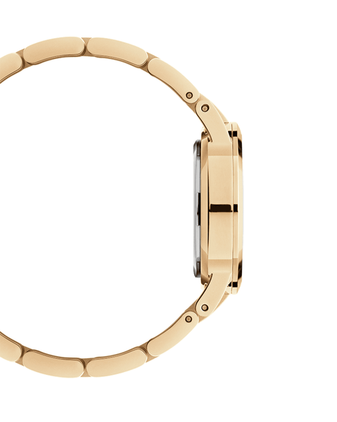 Daniel Wellington Iconic Link Unitone Gold Dial Gold Steel Strap Watch For Women - DW00100403 Buy Now By Daniel Wellington