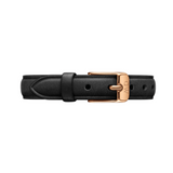 Daniel Wellington Quadro Pressed Sheffield Green Dial Black Leather Strap Watch For Women - DW00100439 Buy Now By Daniel Wellington