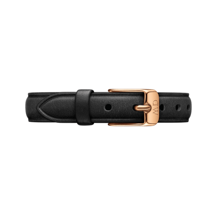 Daniel Wellington Quadro Pressed Sheffield Green Dial Black Leather Strap Watch For Women - DW00100439 Buy Now By Daniel Wellington