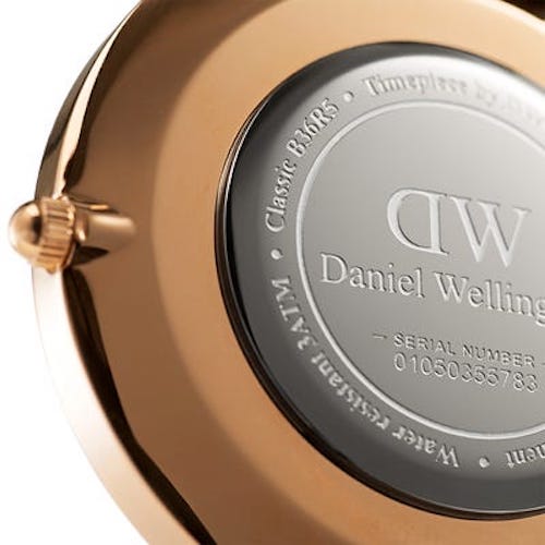 Daniel Wellington Classic Cornwall White Dial Black Nylon Strap Watch For Women - DW00100259 Buy Now By Daniel Wellington