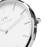 Daniel Wellington Classic Canterbury White Dial Two Tone NATO Strap Watch For Women - DW00100051 Buy Now By Daniel Wellington