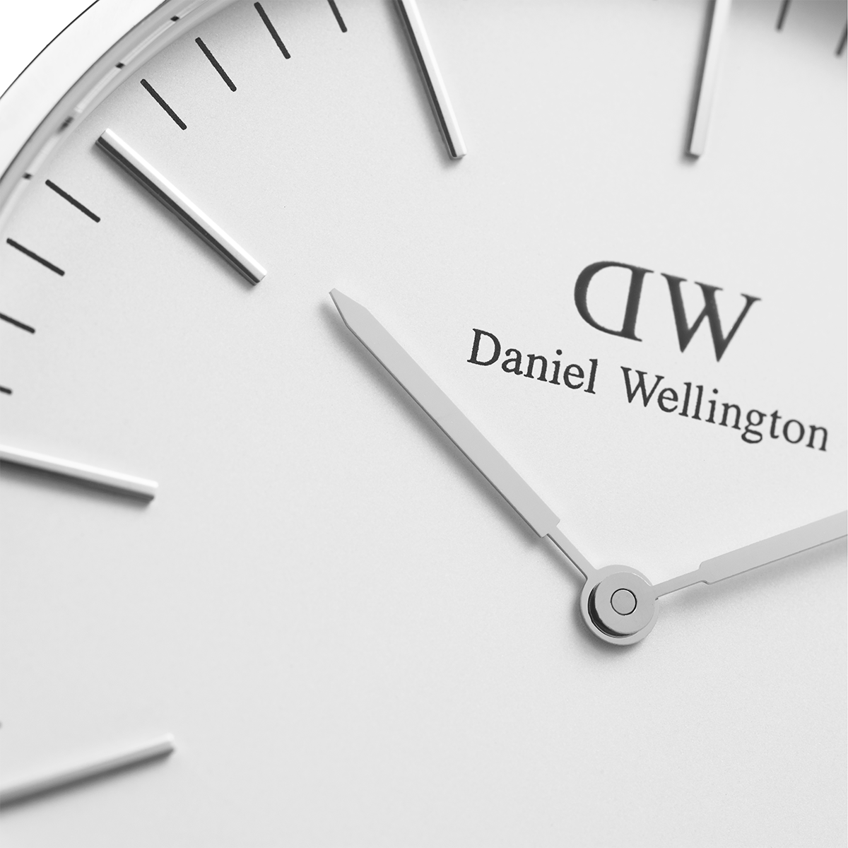 Daniel Wellington Classic Sheffield White Dial Black Leather Strap Watch For Men - DW00100020