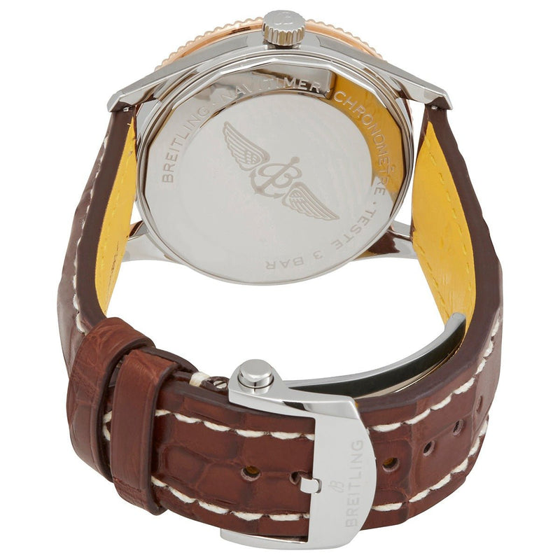 Shop Breitling Navitimer 1 Automatic 41mm Brown Dial Brown Leather Strap Mens Watch - U17326211M1P2 in USA