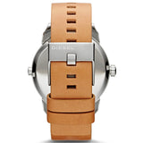 Diesel Mini Daddy Blue & Black Dial Brown Leather Strap Watch For Men - DZ7308 Buy Now By Diesel