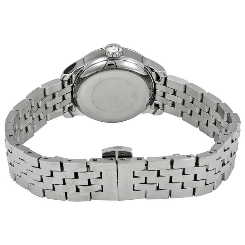 Tissot Le Locle Automatic Lady Black Dial Silver Steel Strap Watch For Women - T41.1.183.56 Buy Now By Tissot