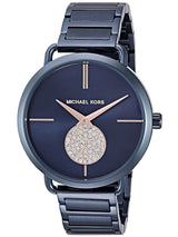 Michael Kors Portia Blue Dial Blue Stainless Steel Strap Watch for Women - MK3680 Buy Now By Michael Kors