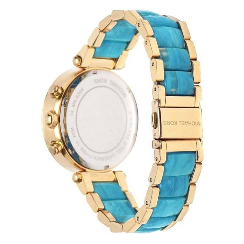 Michael Kors Parker Gold Dial Two Tone Steel Strap Watch for Women - MK6364 Buy Now By Michael Kors