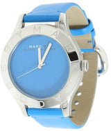 Marc Jacobs Blade Blue Dial Blue Leather Strap Watch for Women - MBM1202 Buy Now By Marc Jacobs