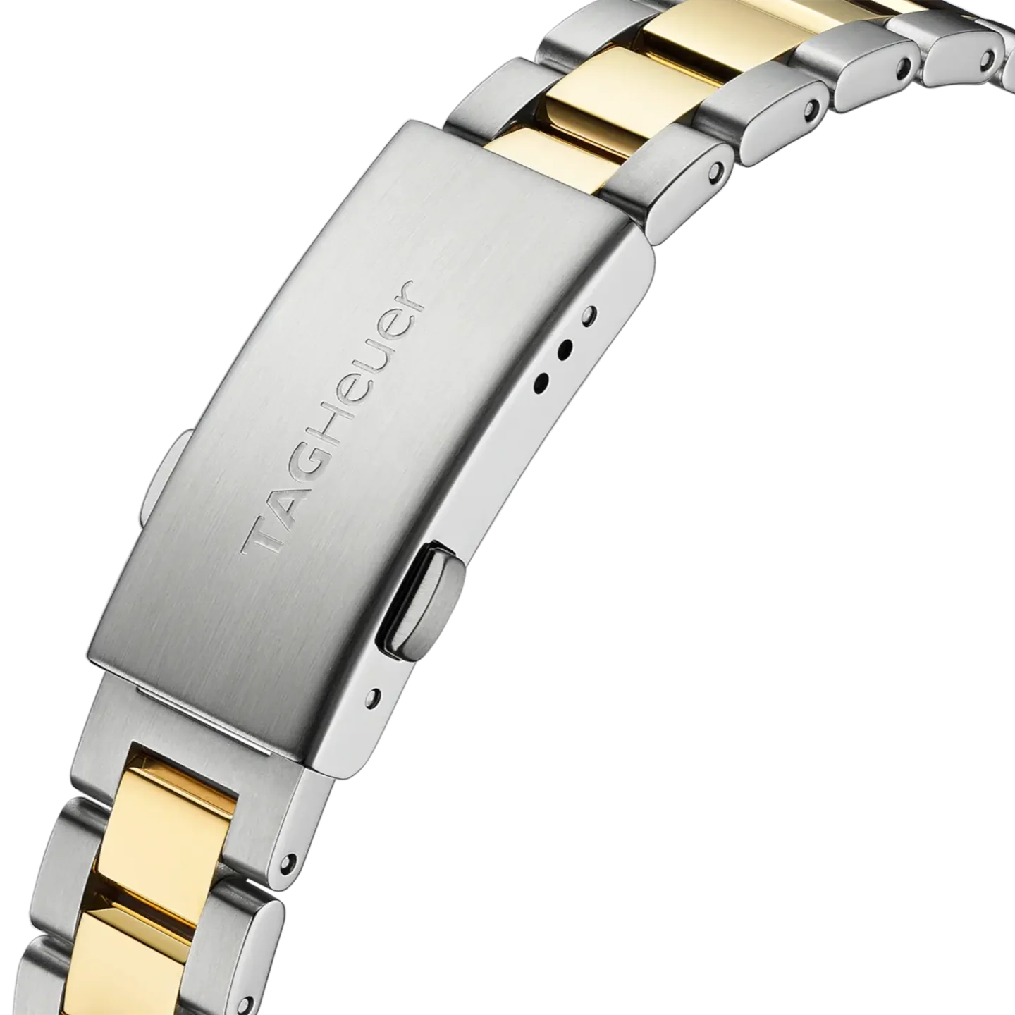 Tag Heuer Aquaracer Diamonds Mother of Pearl Dial Two Tone Steel Strap Watch for Men - WBD1422.BB0321