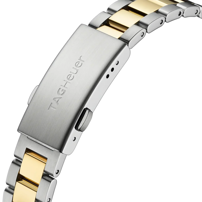 Tag Heuer Aquaracer Quartz Diamonds Mother of Pearl Dial Two Tone Steel Strap Watch for Men - WBD1422.BB0321