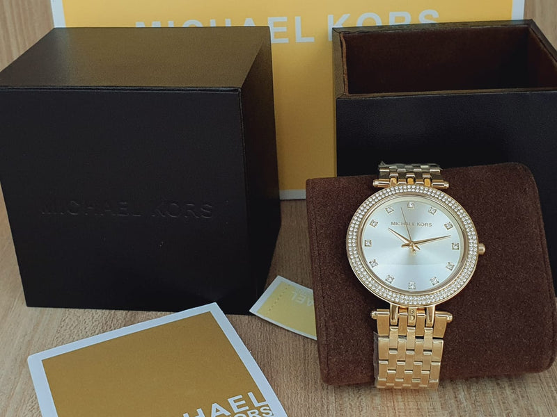 Michael Kors Darci Gold Dial Gold Stainless Steel Strap Watch for Women - MK3216 Buy Now By Michael Kors
