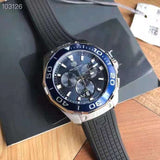 Shop Tag Heuer Aquaracer Blue Dial Watch for Men - CAY111B.FT6041 in USA