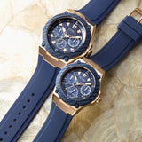 Guess Zena Blue Dial Blue Silicone Strap Watch For Women - W1049L2 Buy Now By Guess