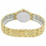 Shop Movado Veturi Black Dial Gold Steel Strap Watch for Women - 0606935 in USA