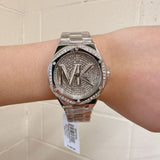 Michael Kors Lennox Quartz Silver Dial Silver Steel Strap Watch For Women - MK7234 Buy Now By Michael Kors