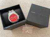 Marc Jacobs Blade Orange Dial Silver Steel Strap Watch for Women - MBM3306 Buy Now By Marc Jacobs