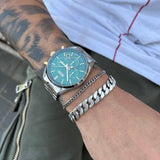 Hugo Boss Champion Chronograph Green Dial Two Tone Steel Strap Watch for Men - 1513878 Buy Now By Hugo Boss