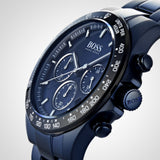 Hugo Boss Hero Sport Lux Blue Dial Blue Steel Strap Watch for Men - 1513758 Buy Now By Hugo Boss