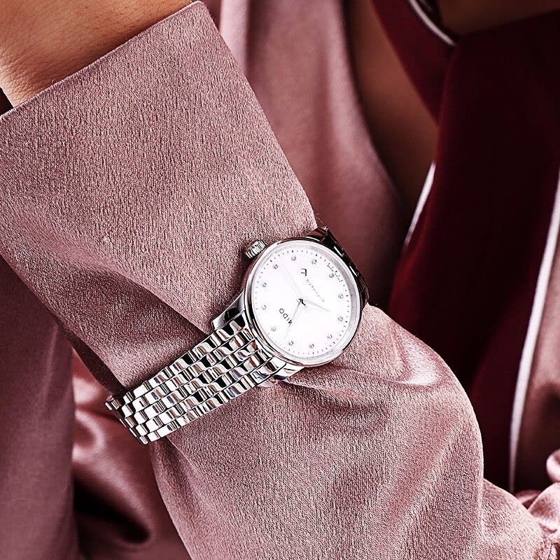 Mido Baroncelli Automatic Mother Of Pearl Dial Silver Steel Strap Watch For Women - M7600.4.69.1 Buy Now By Mido