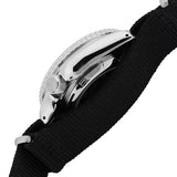 Seiko 5 Sports SKX Automatic Black Dial Black NATO Strap Watch For Men - SRPD55K3