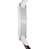 Burberry The City Beige Dial Chequered Brown Leather Strap Watch for Women - BU9029 Buy Now By Burberry