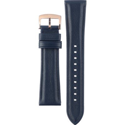 Emporio Armani Meccanico Automatic Blue Dial Blue Leather Strap Watch For Men - AR60050 Buy Now By Emporio Armani