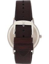 Emporio Armani Kappa Quartz Black Dial Brown Leather Strap Watch For Men - AR11153 Buy Now By Emporio Armani