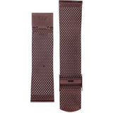 Emporio Armani Aviator Chronograph Grey Dial Brown Mesh Bracelet Watch For Men - AR11169 Buy Now By Emporio Armani