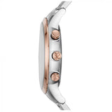 Emporio Armani Giovanni Chronograph Quartz White Dial Two Tone Steel Strap Watch For Men - AR11209 Buy Now By Emporio Armani
