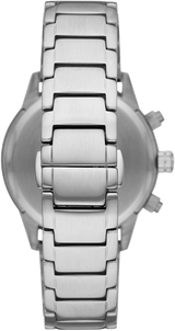 Emporio Armani Mario Chronograph Blue Dial Silver Steel Strap Watch For Men - AR11306 Buy Now By Emporio Armani