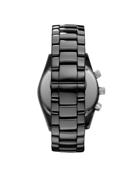 Emporio Armani Black Ceramic Chronograph Black Dial Watch For Men - AR1421 Buy Now By Emporio Armani