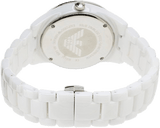 Emporio Armani Ceramica White Mother of Pearl Dial Stainless Steel Strap Watch For Women - AR1426 Buy Now By Emporio Armani