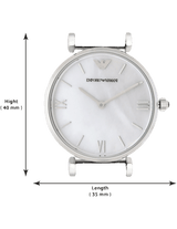 Emporio Armani T Bar Mother of Pearl Dial Steel Strap Watch For Women - AR1682 Buy Now By Emporio Armani