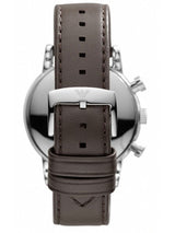 Emporio Armani Classic Chronograph Brown Dial Brown Leather Strap Watch For Men - AR1734 Buy Now By Emporio Armani