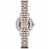 Emporio Armani Gianni T Bar Analog White Dial Two Tone Steel Strap Watch For Women - AR2076 Buy Now By Emporio Armani