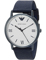Emporio Armani Luigi Quartz White Dial Blue Mesh Bracelet Watch For Men - AR11025 Buy Now By Emporio Armani