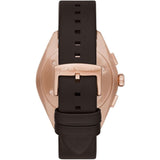 Emporio Armani Claudio Chronograph Blue Dial Brown Leather Strap Watch For Men - AR11554 Buy Now By Emporio Armani