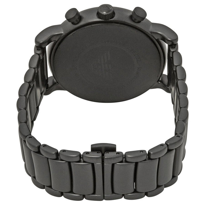 Emporio Armani Luigi Chronograph Black Dial Black Stainless Steel Watch For Men - AR1895 Buy Now By Emporio Armani