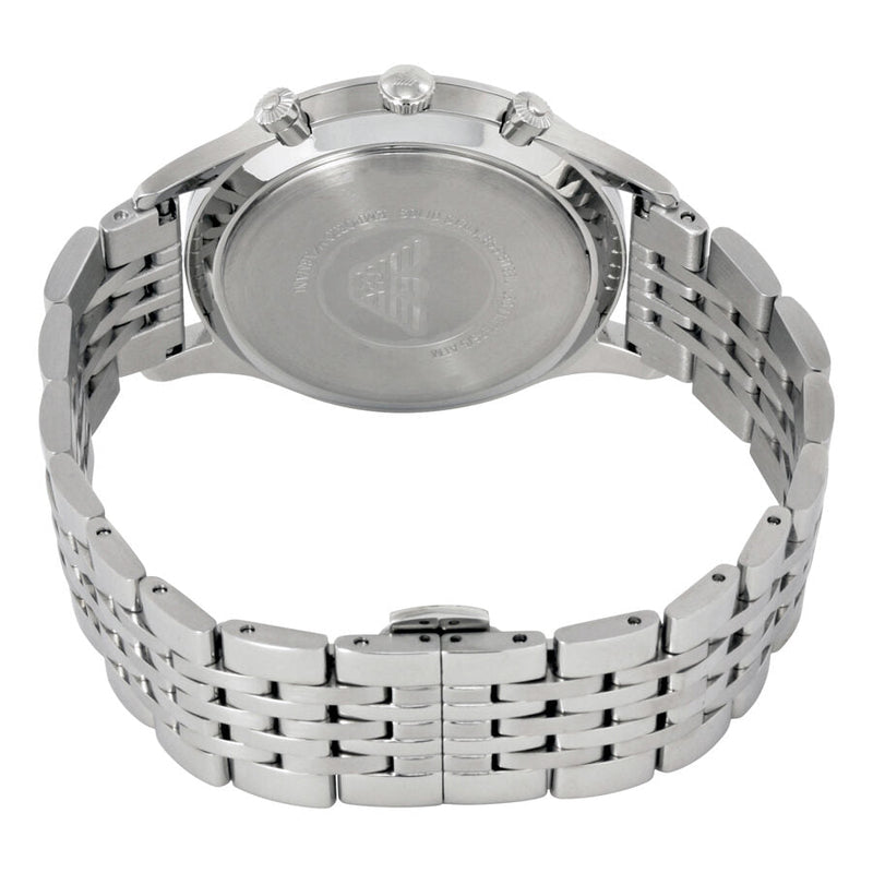 Emporio Armani Classic Chronograph Silver Dial Silver Steel Strap Watch For Men - AR1879 Buy Now By Emporio Armani