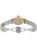 Emporio Armani T Bar Gianni Classic Mother Of Pearl Dial Two Tone Steel Strap Watch For Women - AR1683