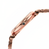Emporio Armani Rosa Quartz Mother of Pearl Black Dial Rose Gold Steel Strap Watch For Women - AR11372 Buy Now By Emporio Armani