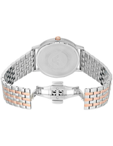 Emporio Armani Kappa Quartz Silver Dial Two Tone Mesh Bracelet Watch For Men - AR11093 Buy Now By Emporio Armani