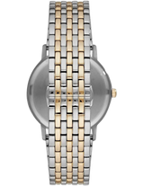 Emporio Armani Kappa Quartz Black Dial Two Tone Mesh Bracelet Watch For Men - AR11228 Buy Now By Emporio Armani